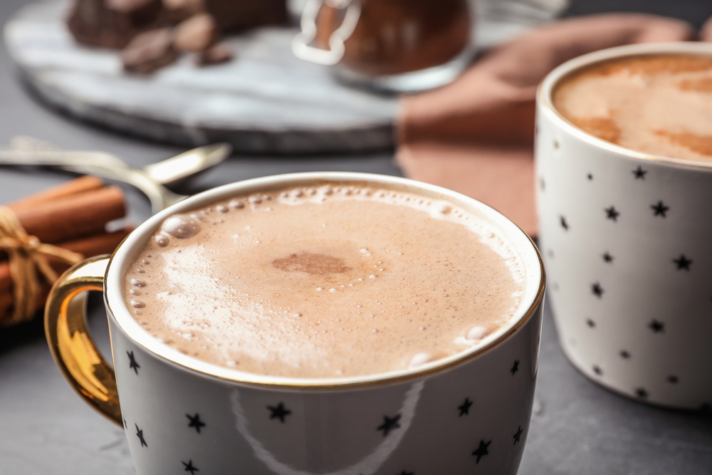 Hot and comforting cocoa