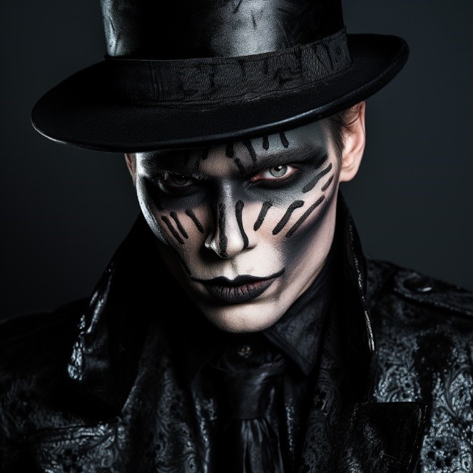 Elaborate makeup that perfectly embodies your character